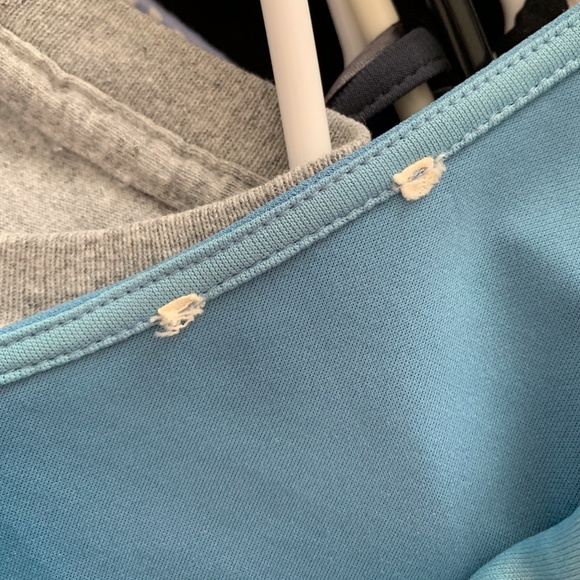 Silence + Noise Blue Button Dress - Picture 5 of 7